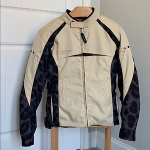 Teknic ladies motorcycle coat EUC!